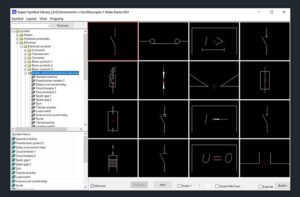 Biblioteca de Supersímbolos
Ofrece muchos símbolos de mecanismos comunes, incluyendo símbolos de
movimiento, símbolos hidráulicos y neumáticos, símbolos eléctricos y símbolos
de partes de estructuras metálicas.