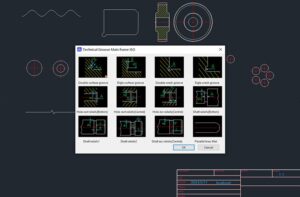 Herramientas de construcción
Acelere su flujo de trabajo con más de 20 herramientas de construcción,
incluyendo Curva de formula, Filete, Chaflán, Receso Const, Matriz de
Agujeros y más.